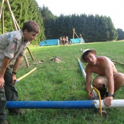 fotos kamp 2009-2010 jong-givers 085 - Scouts en Gidsen Zaventem 